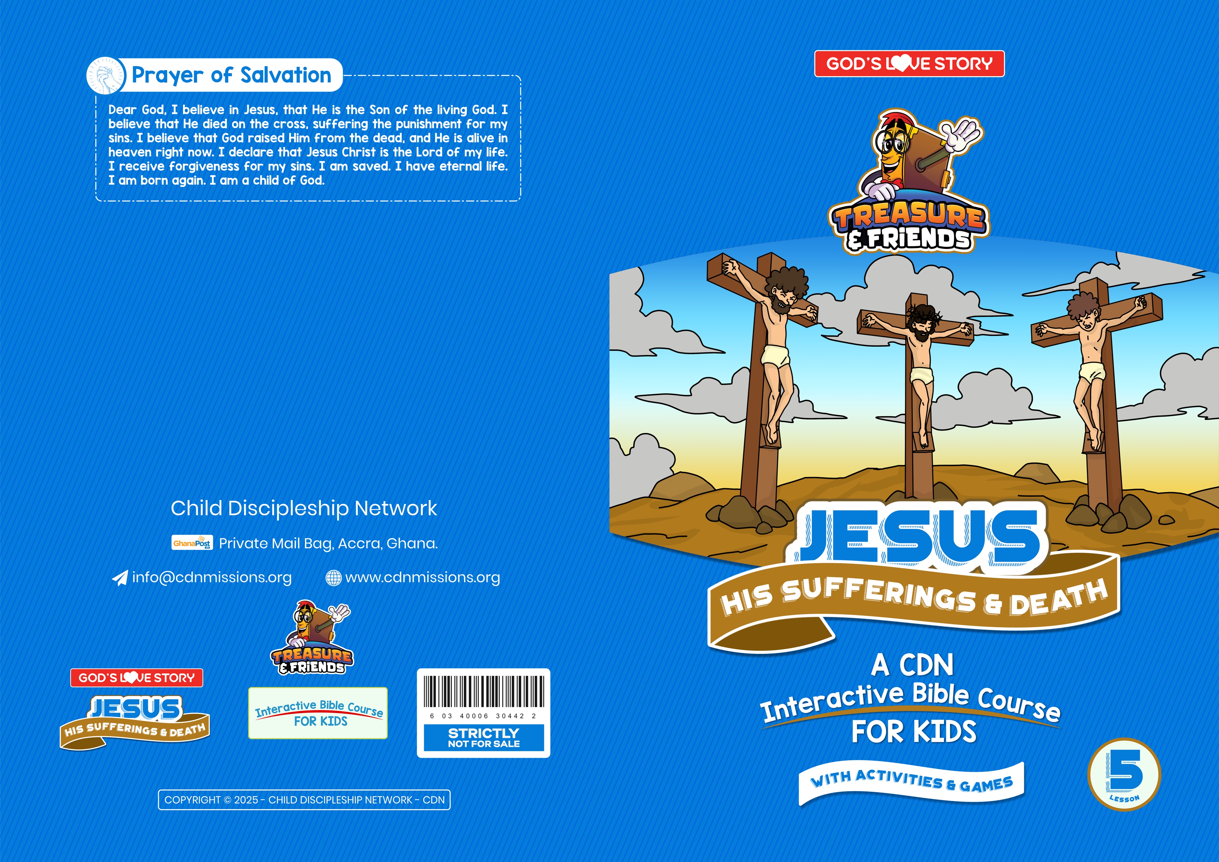 Jesus suffering and death lesson cover